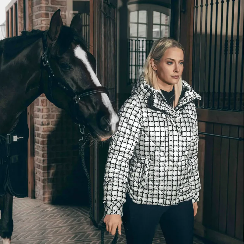 Pikeur Selection 2016 Diamond Quilted Women's Jacket - Soft Cream-3