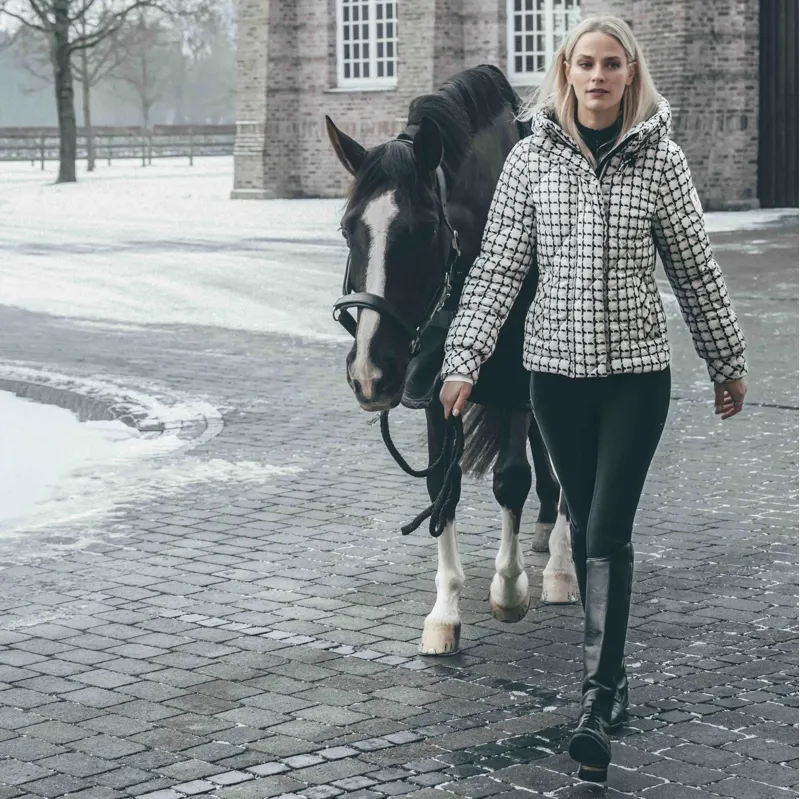 Pikeur Selection 2016 Diamond Quilted Women's Jacket - Soft Cream-5