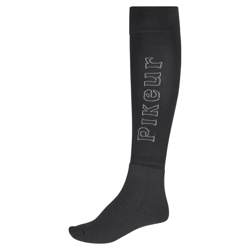 Pikeur Selection 2710 Wool Women's Tall Socks - Black