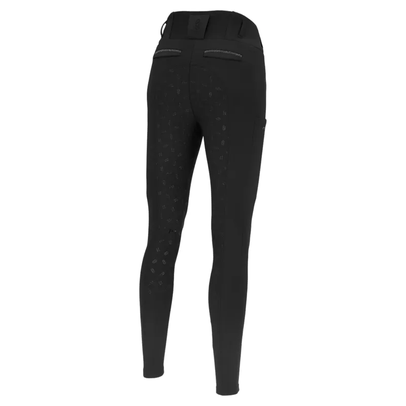 Pikeur Linnett 6555 Womens Full Grip Breeches - Black-1