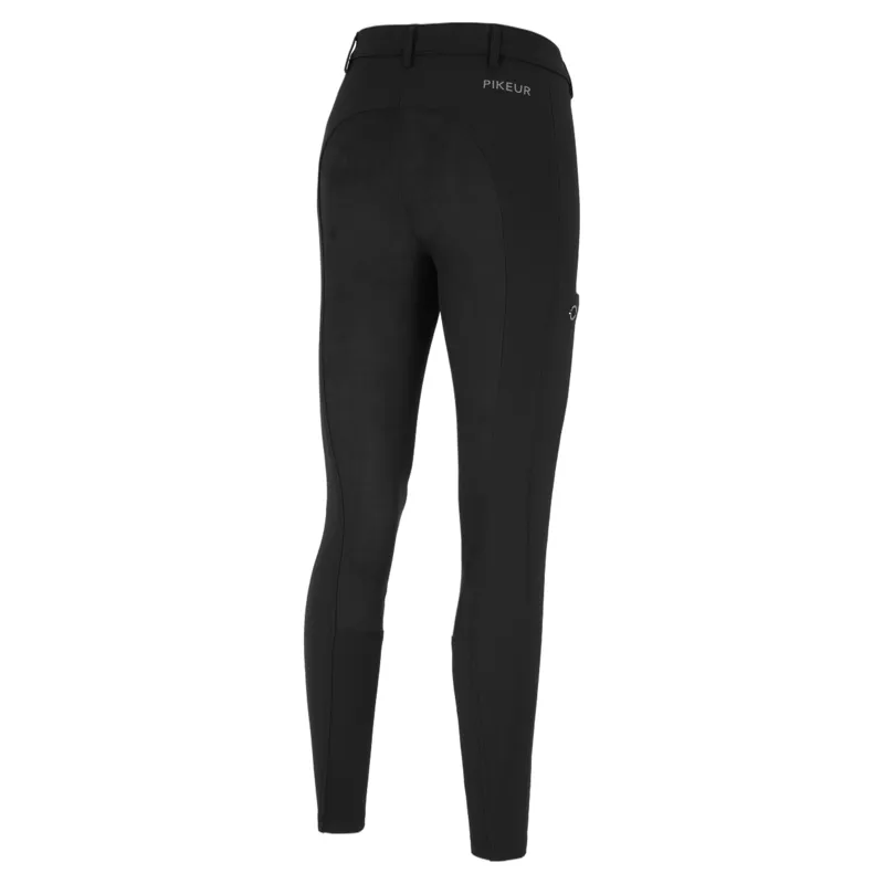 Pikeur Lugana Womens FFL FlexTec Full Grip Breeches - Black-1