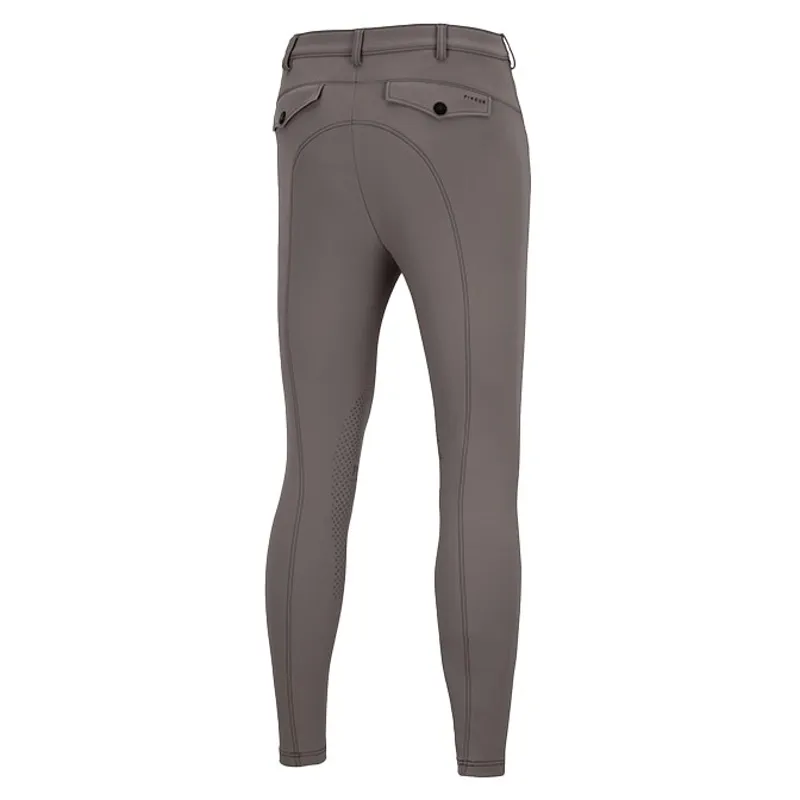 Pikeur New Rodrigo GripTec Knee Grip Men's Breeches - Steel Grey-1