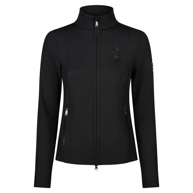 Pikeur Selection 2290 Women's RippedFleece Jacket - Black-2