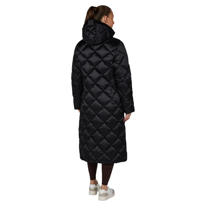 Pikeur Selection 2025 Diamond Quilted Women's Long Coat - Black-4