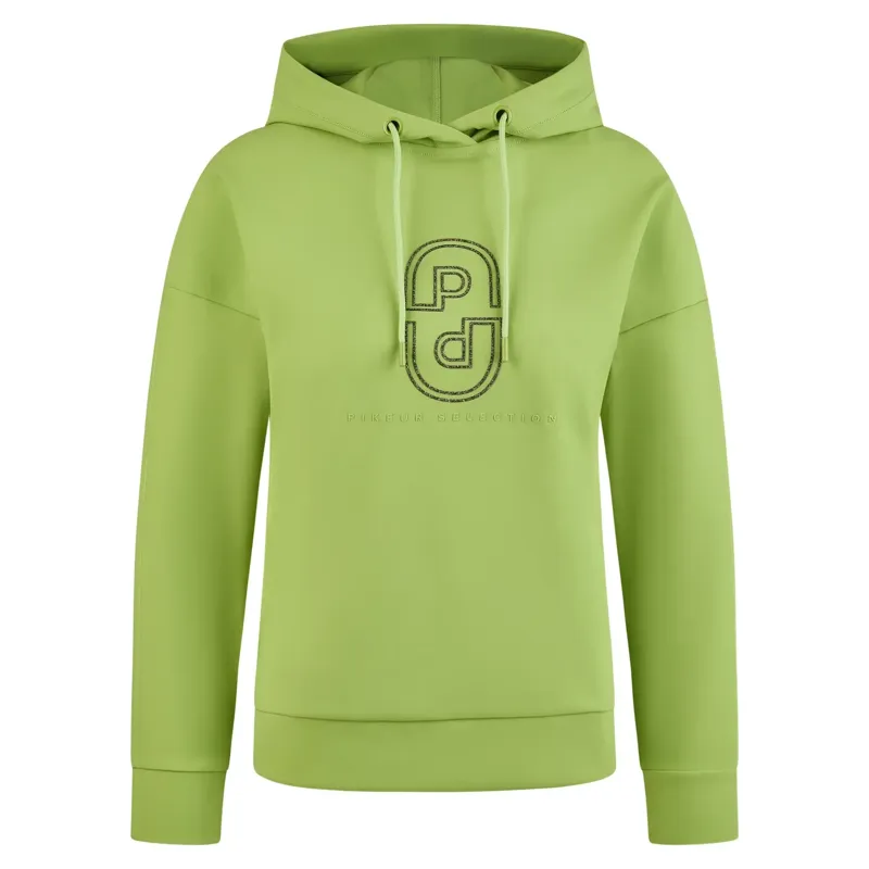 Pikeur Selection 1285 Womens Hoodie - Leaf Green-1