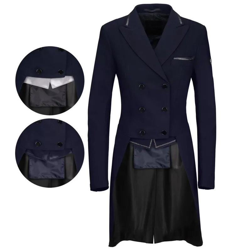 Pikeur Liliane Women's 3-in-1 Dressage Tails - Nightblue