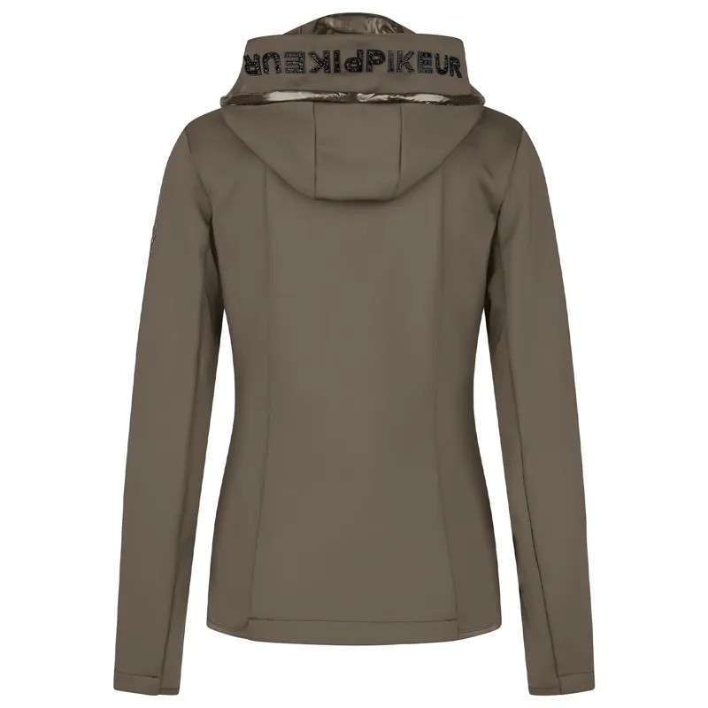 Pikeur Selection 8045 Women's Fleece Jacket - Slate Brown-2