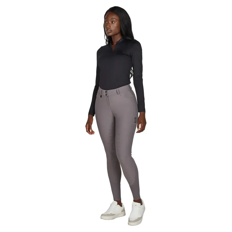 Pikeur Ceelina SD Full Grip Women's Breeches - Ash Plum-2