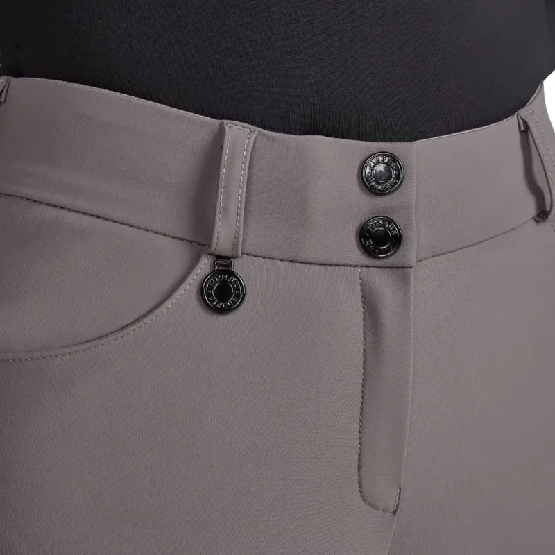 Pikeur Ceelina SD Full Grip Women's Breeches - Ash Plum-6