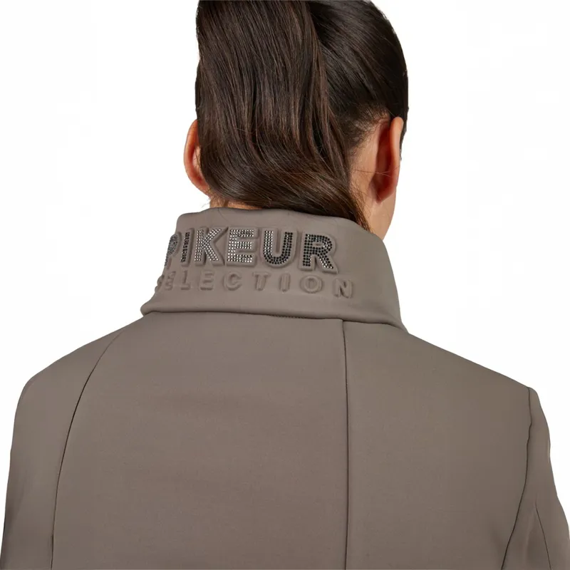 Pikeur Selection Fleece Jacket - Slate Brown-6