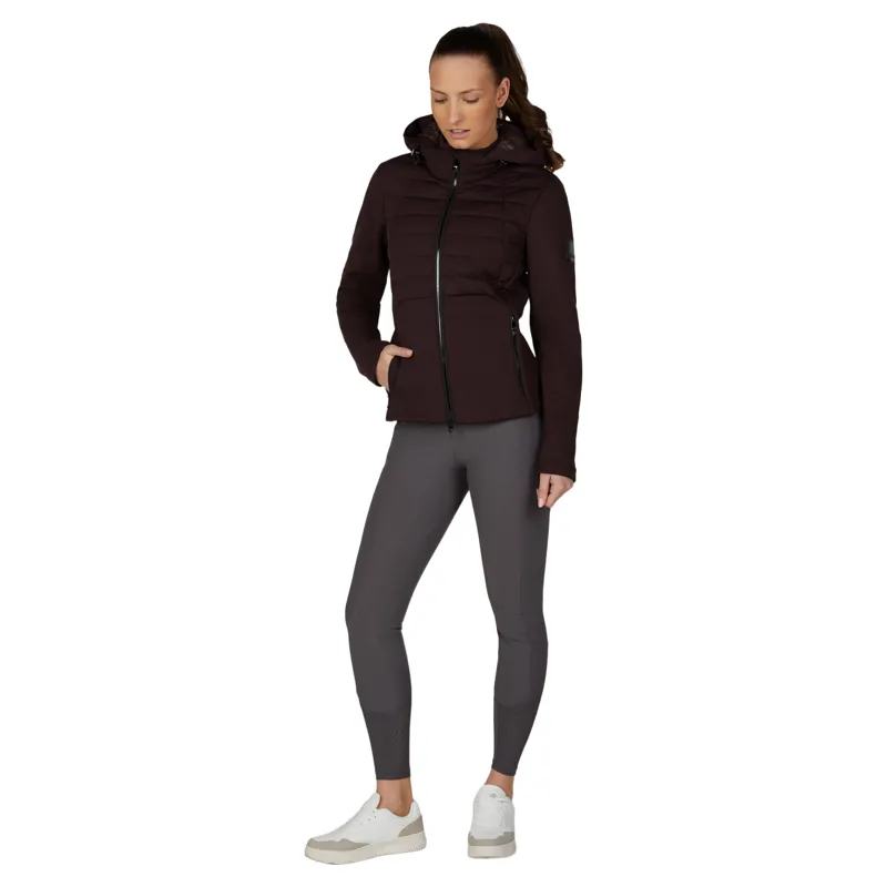 Pikeur Selection 2048 QuiltShield Women's Jacket - Chocolate Brown-2