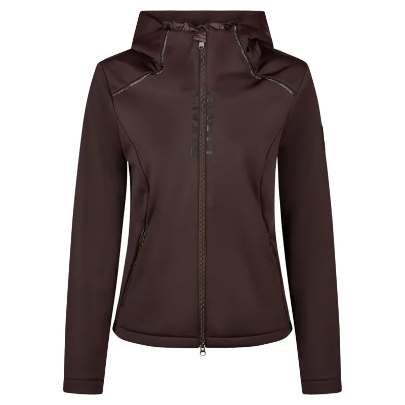 Pikeur Selection 2045 TechVelvet Fleece Women's Jacket - Chocolate Brown