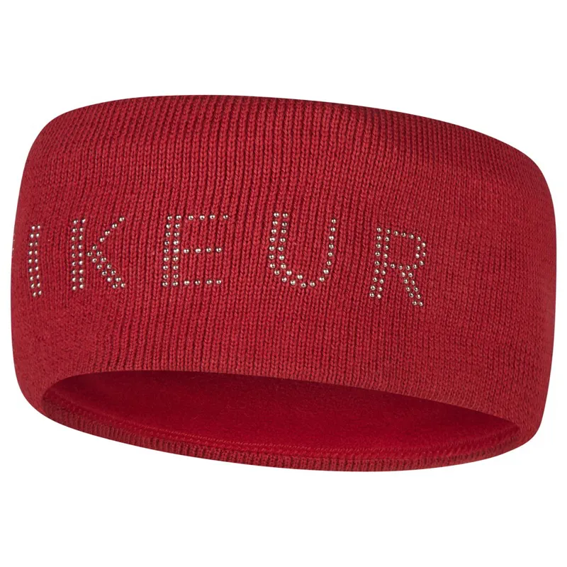 Pikeur Sports Studs Women's Headband - Rumba Red