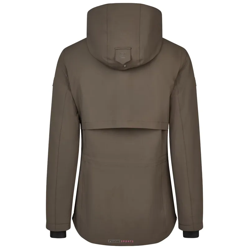 Pikeur Sports 8024 Women's Waterproof Jacket - Deep Khaki-2