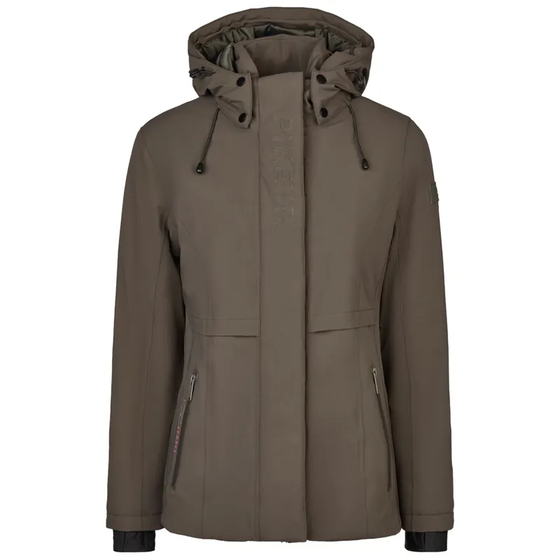 Pikeur Sports 8024 Women's Waterproof Jacket - Deep Khaki-1