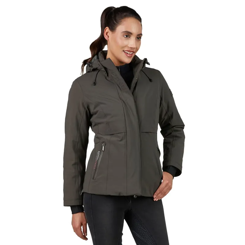 Pikeur Sports 8024 Women's Waterproof Jacket - Deep Khaki