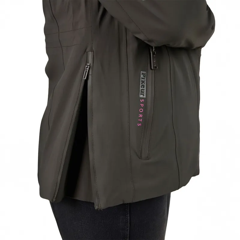 Pikeur Sports 8024 Women's Waterproof Jacket - Deep Khaki-7
