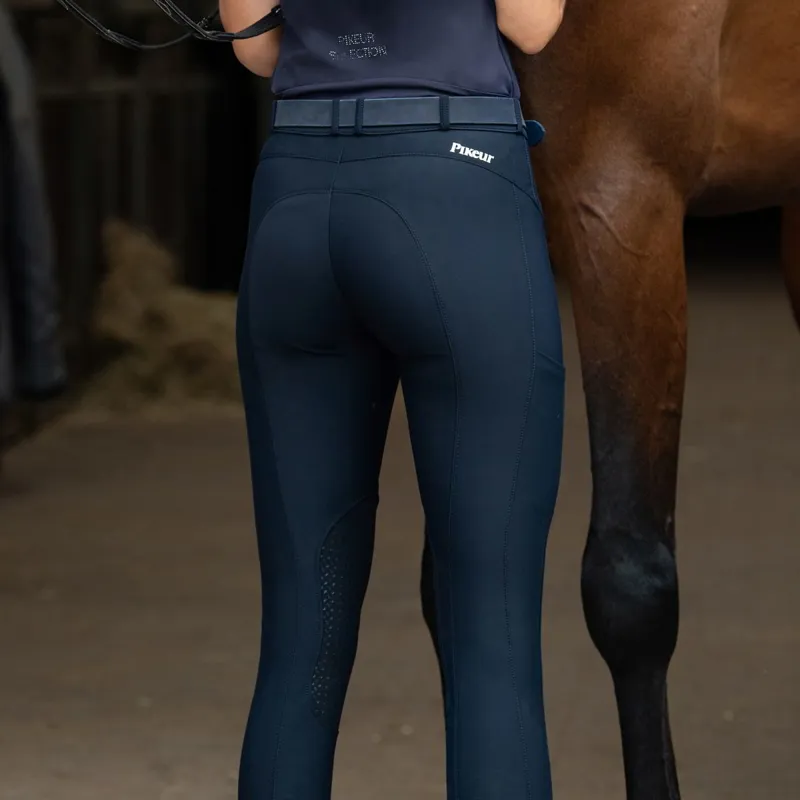 Pikeur Tessa Knee Grip Womens Breeches - Nightblue-3