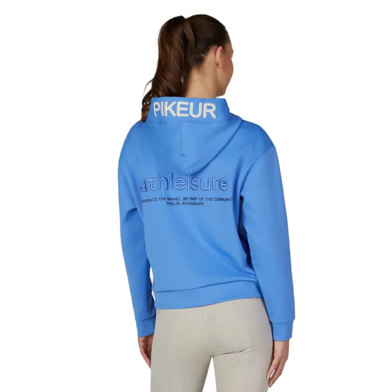 Pikeur Athleisure 2286 Women's Zip Hoodie - Electric Blue-1