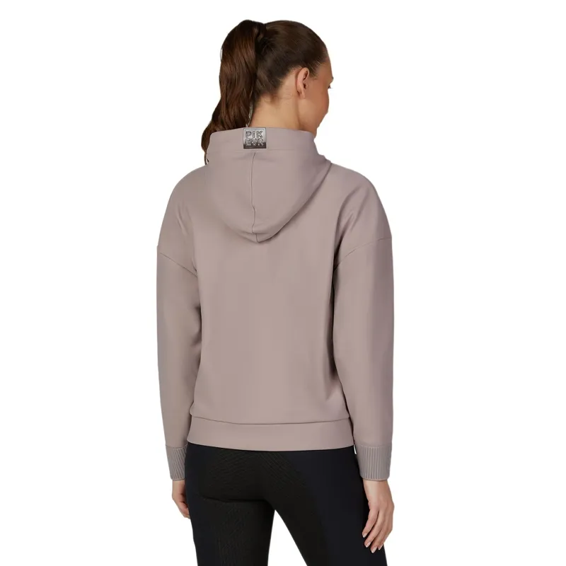 Pikeur Selection 2282 PlushLuxe Women's Hoodie - Ash Mauve-1