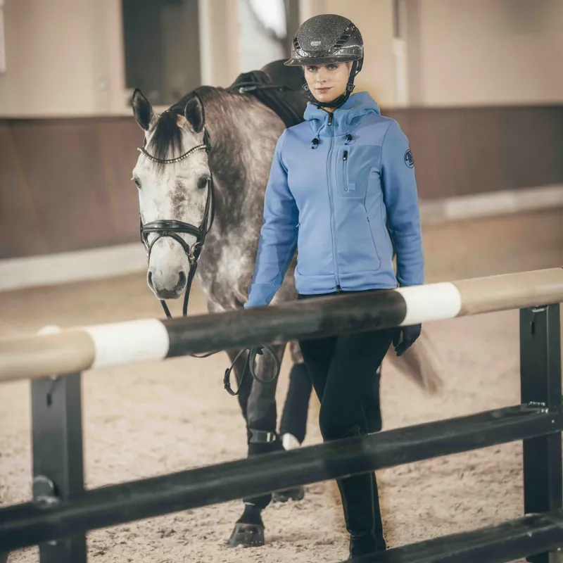 Pikeur Athleisure 2046 Women's Thermo Fleece Jacket - Electric Blue-4