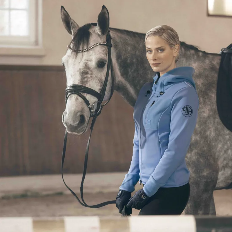 Pikeur Athleisure 2046 Women's Thermo Fleece Jacket - Electric Blue-7