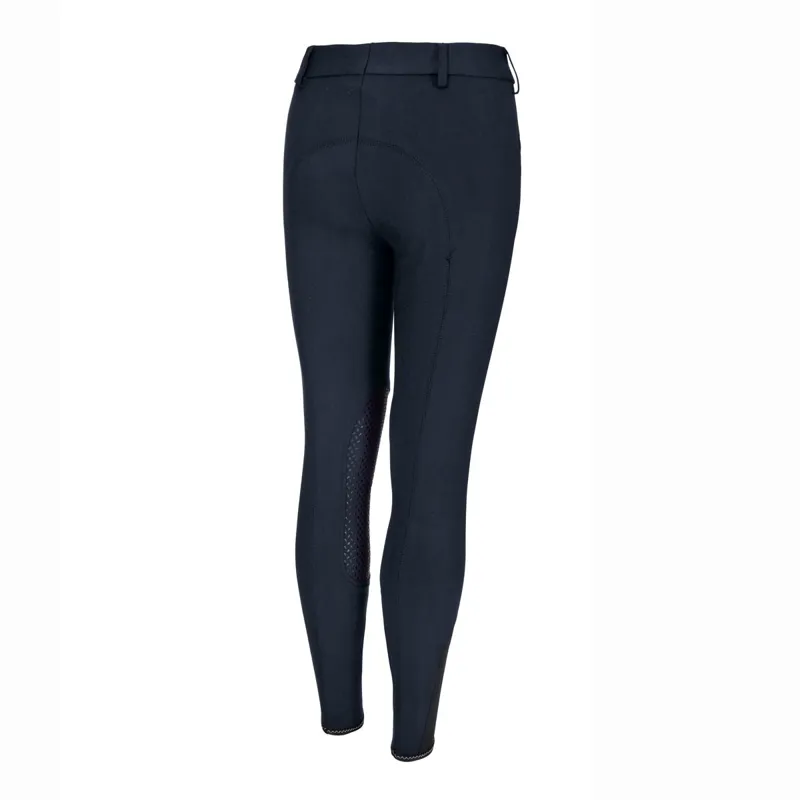 Pikeur Brooklyn Knee Grip Junior Girls Breeches - Nightblue-1