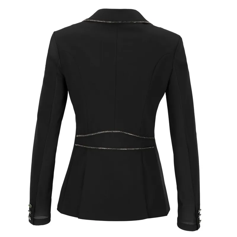 Pikeur Cecile Ladies Short Dressage Show Jacket - Black-1