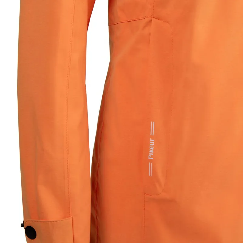 Pikeur Xila Sports Womens Waterproof Parka Jacket - Peach - UK6-1