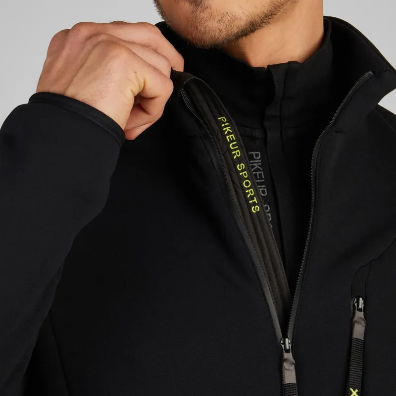 Pikeur Sports 6042 Men's Polartec Fleece Jacket - Black-4