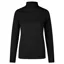 Pikeur Sports 6300 Ladies Turtleneck Top - Black