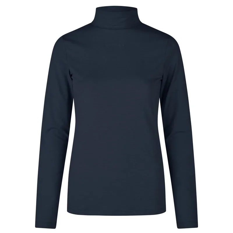 Pikeur Sports 6300 Women's Turtleneck Top - Nightblue