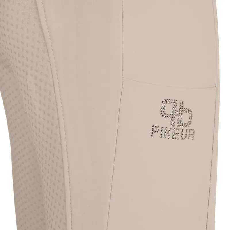 Pikeur Vally Full Grip Womens Competition Breeches - Vanilla Cream-2