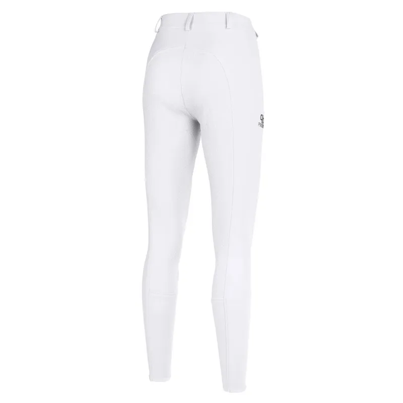 Pikeur Vally Full Grip Ladies Competition Breeches - White-2