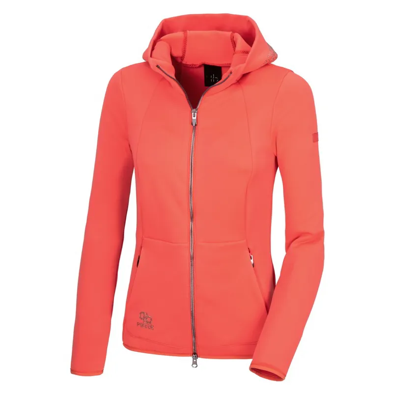Pikeur Velvet Selection Women's Fleece Jacket - Coral Red
