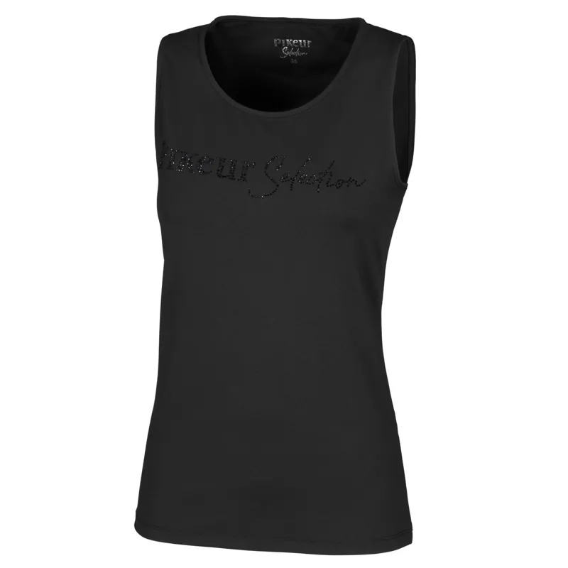 Pikeur Paola Selection Womens Functional Tank Top - Black - UK4