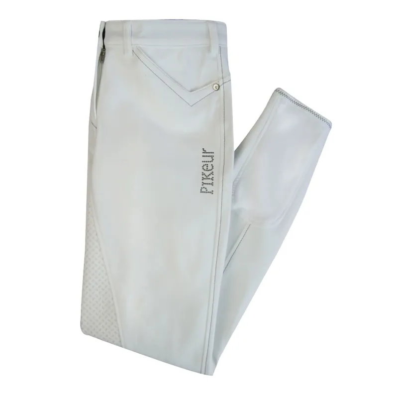 Pikeur Piana Womens Full Seat Breeches - White