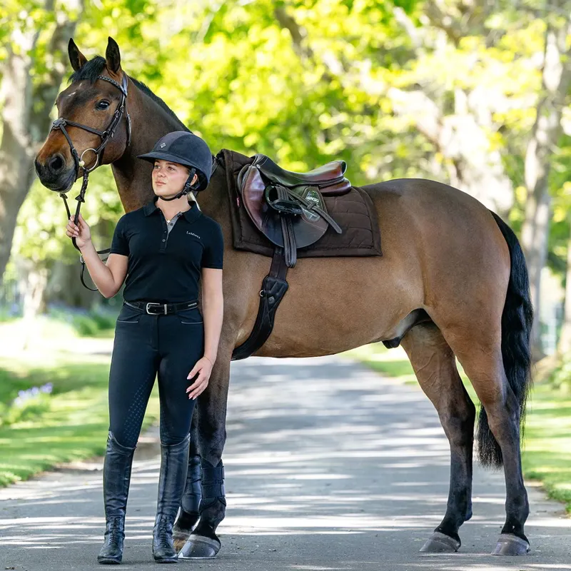 LeMieux Pillow Pad Saddle Pad - Brown-2