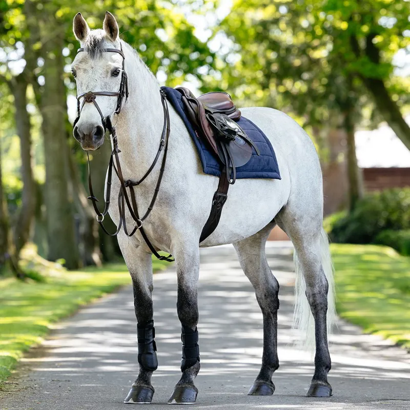 LeMieux Pillow Pad Saddle Pad - Navy-2