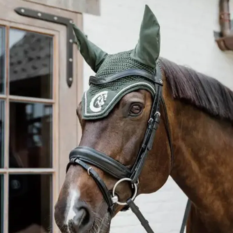 Kentucky Wellington 3D Logo Rope Fly Bonnet - Pine Green-1