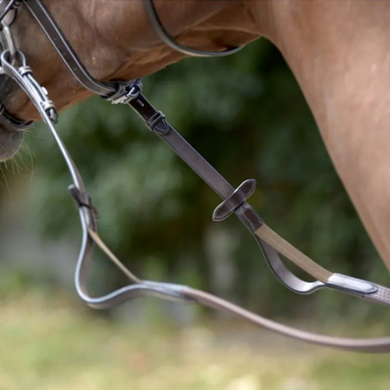 Penelope Leprevost Elastic Reins - Havana-1