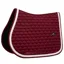 Kentucky Plaited Cord Jumping Saddle Pad - Bordeaux
