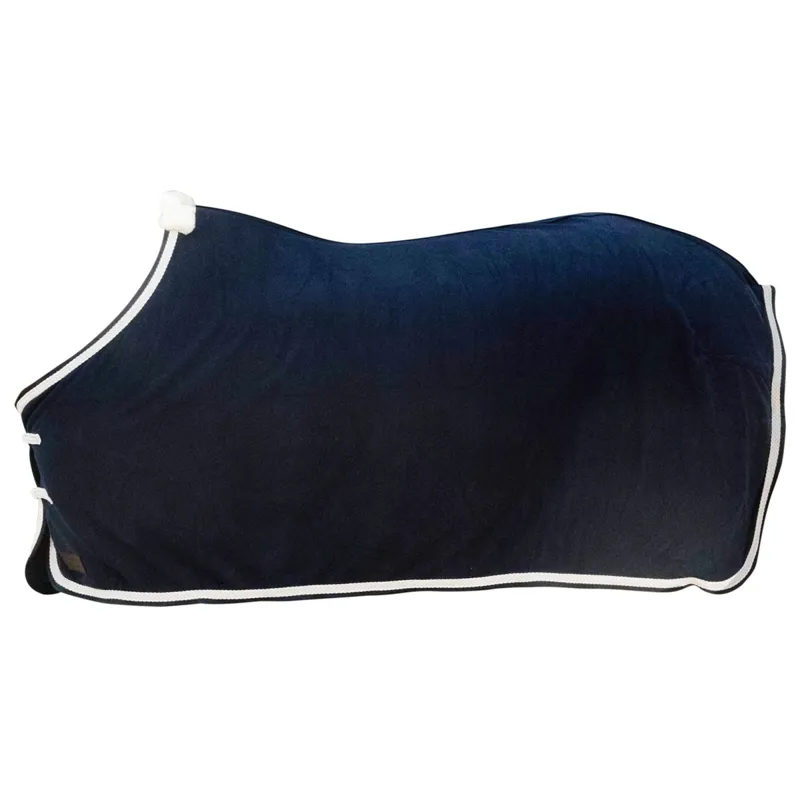 Kentucky Braided Rope Fleece Cooler - Navy-4