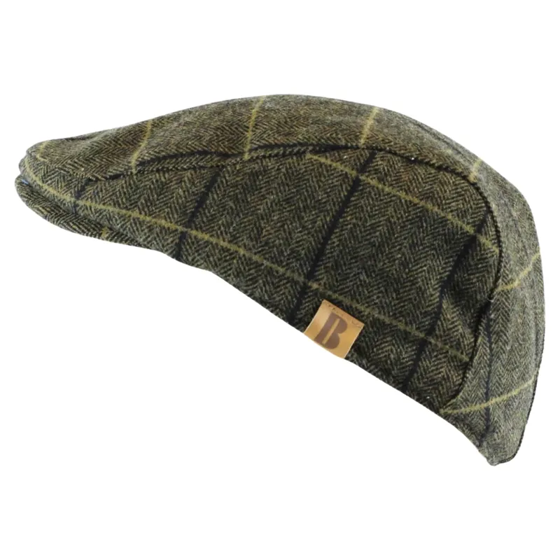 Platinum Connor Men's Flat Cap - Green