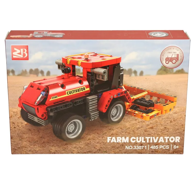 Platinum Agencies Farm Tractor and Plow Toy Set