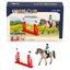 Platinum Agencies Horse and Hurdle Toy Play Set - Cremello