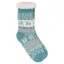Platinum Sherpa Women's Fluffy Socks - Teal