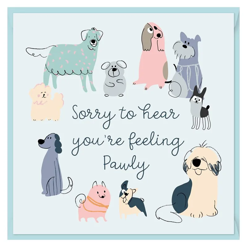Platinum Doodley Dogs Card - Feeling Pawly