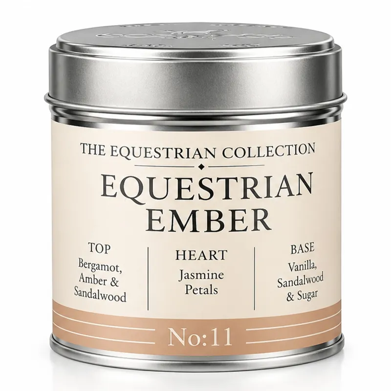 Platinum Equestrian Collection Scented Candle - Equestrian Ember