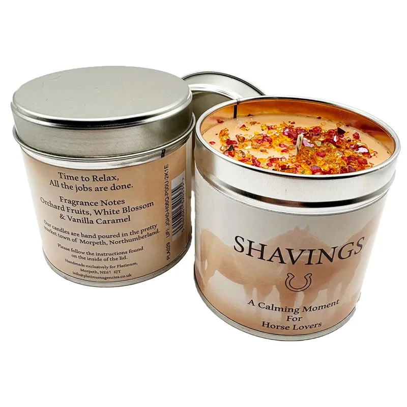 Platinum Scented Candle - Shavings